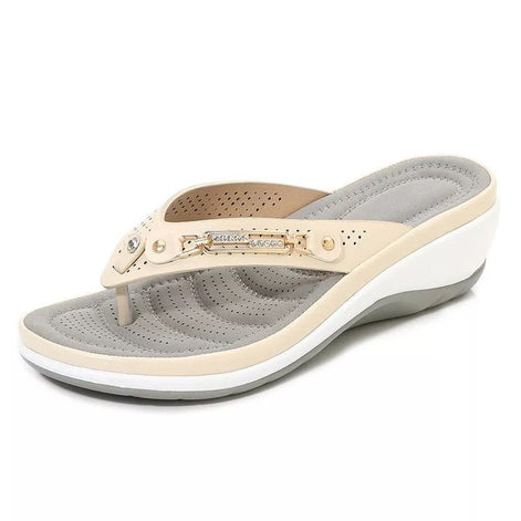 Arch Support Soft Cushion Leather Sandals