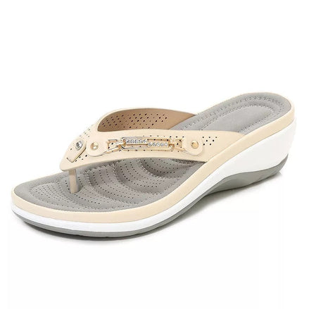 Arch Support Soft Cushion Leather Sandals