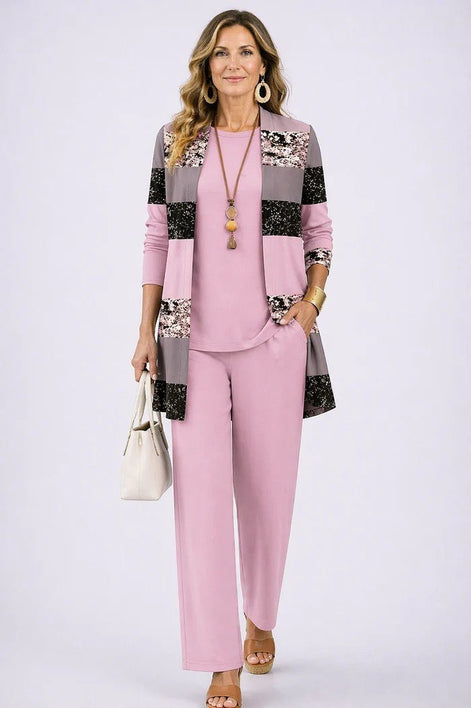 Lyneth Elegant Three-Piece Set