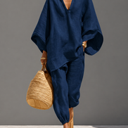 Relaxed Linen Lounge Set