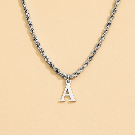 Alphabet Charm Necklace