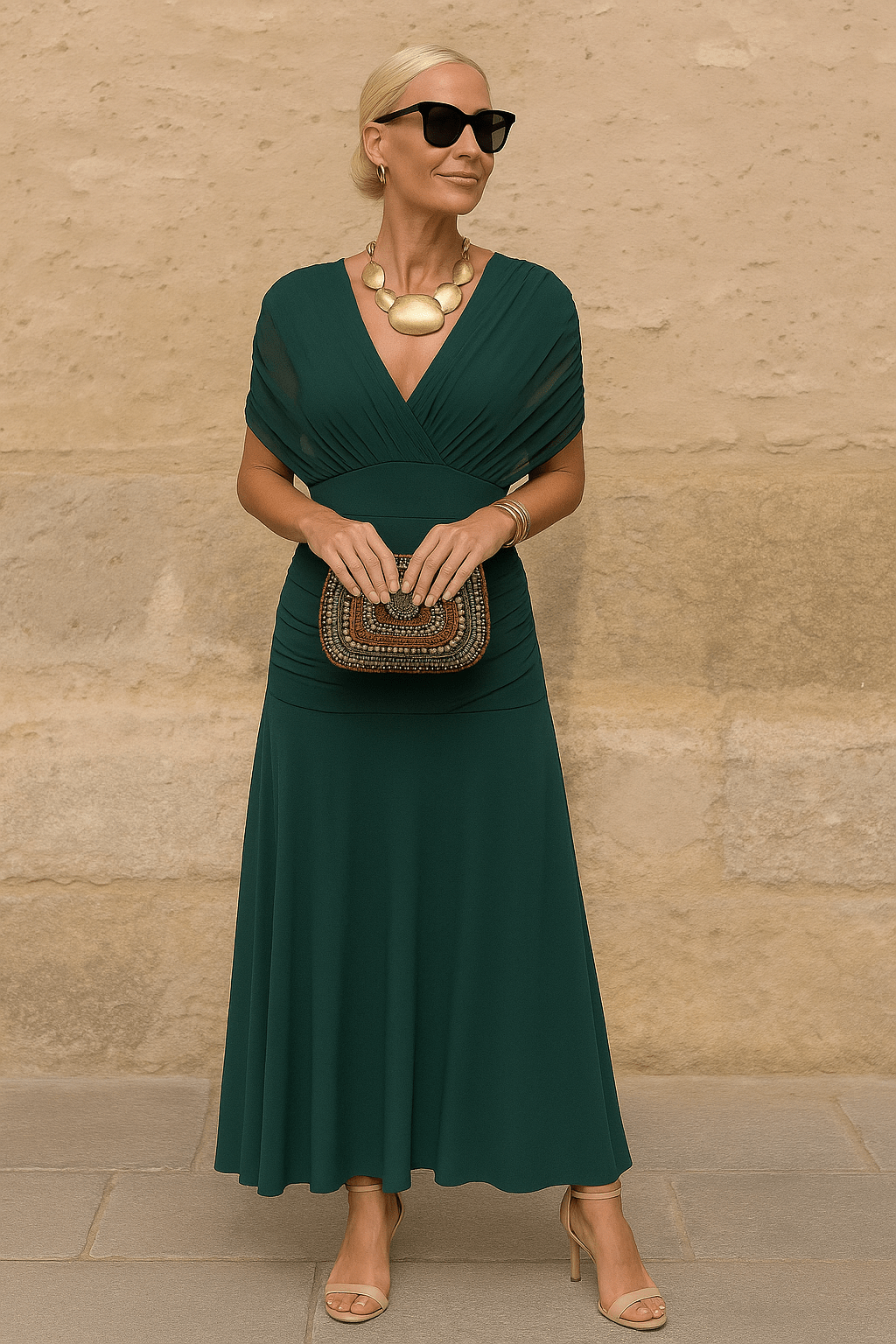 Aura Flowing Maxi Dress