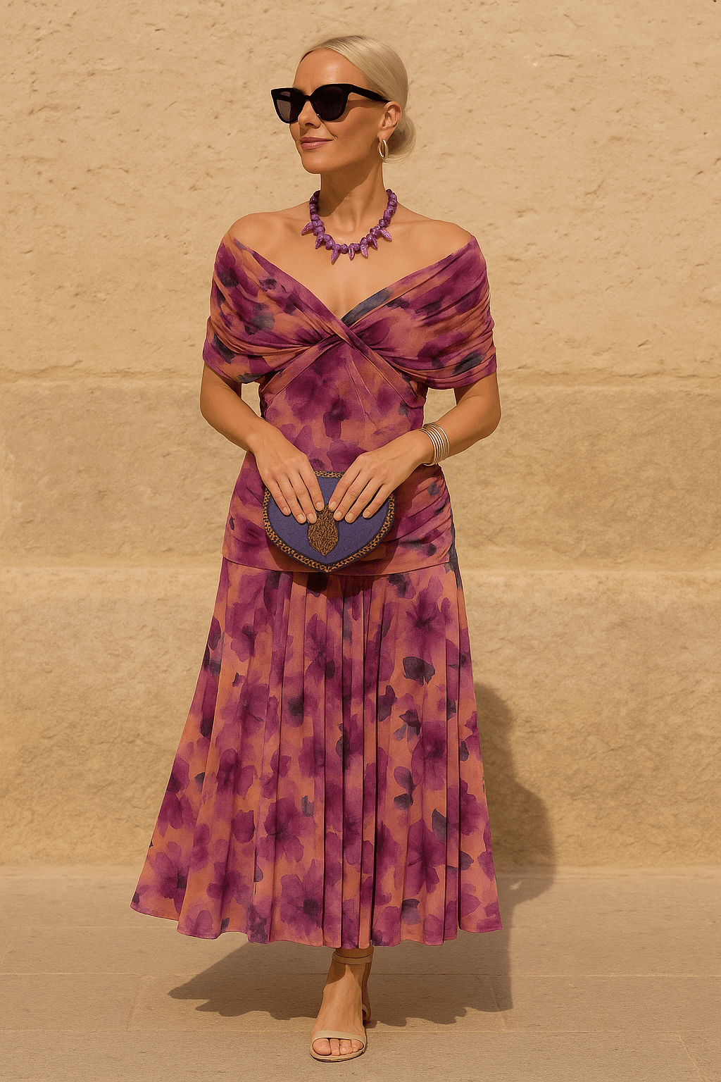 Aura Flowing Maxi Dress