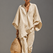 Relaxed Linen Lounge Set