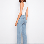 Chloe Wide Leg Jeans - Light Blue