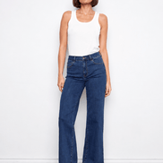 Chloe Wide Leg Jeans - Indigo