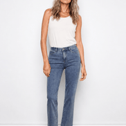 Charlotte Straight Leg Jeans - Medium Blue