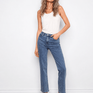 Charlotte Straight Leg Jeans - Medium Blue