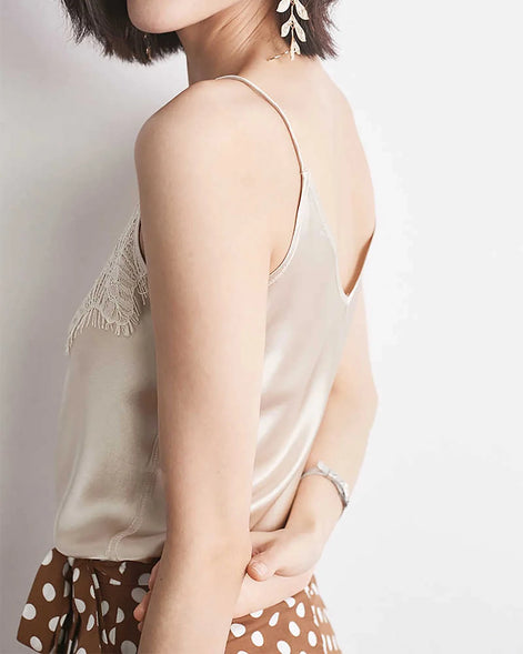 Lace Silk Camisole
