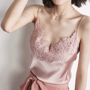 Lace Silk Camisole