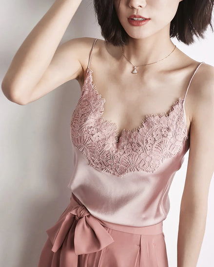 Lace Silk Camisole