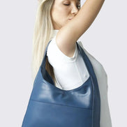 Everyday BB Bag – Leather Bucket Bag with Laptop Fit