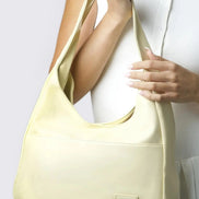 Everyday BB Bag – Leather Bucket Bag with Laptop Fit