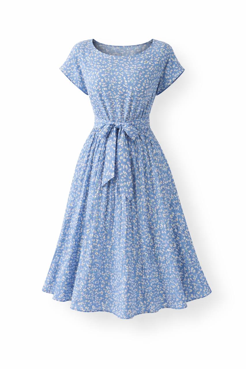 Everyday Floral Casual Dress