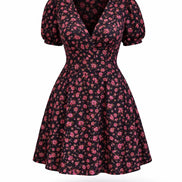 Floral V-Neck Dress