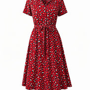 Vintage Waisted Dress