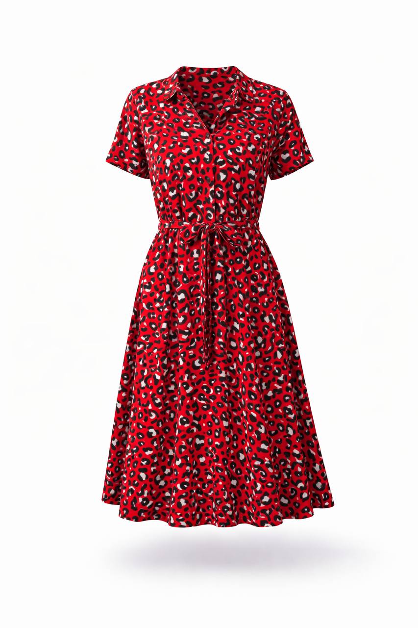 Vintage Waisted Dress