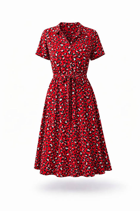 Vintage Waisted Dress