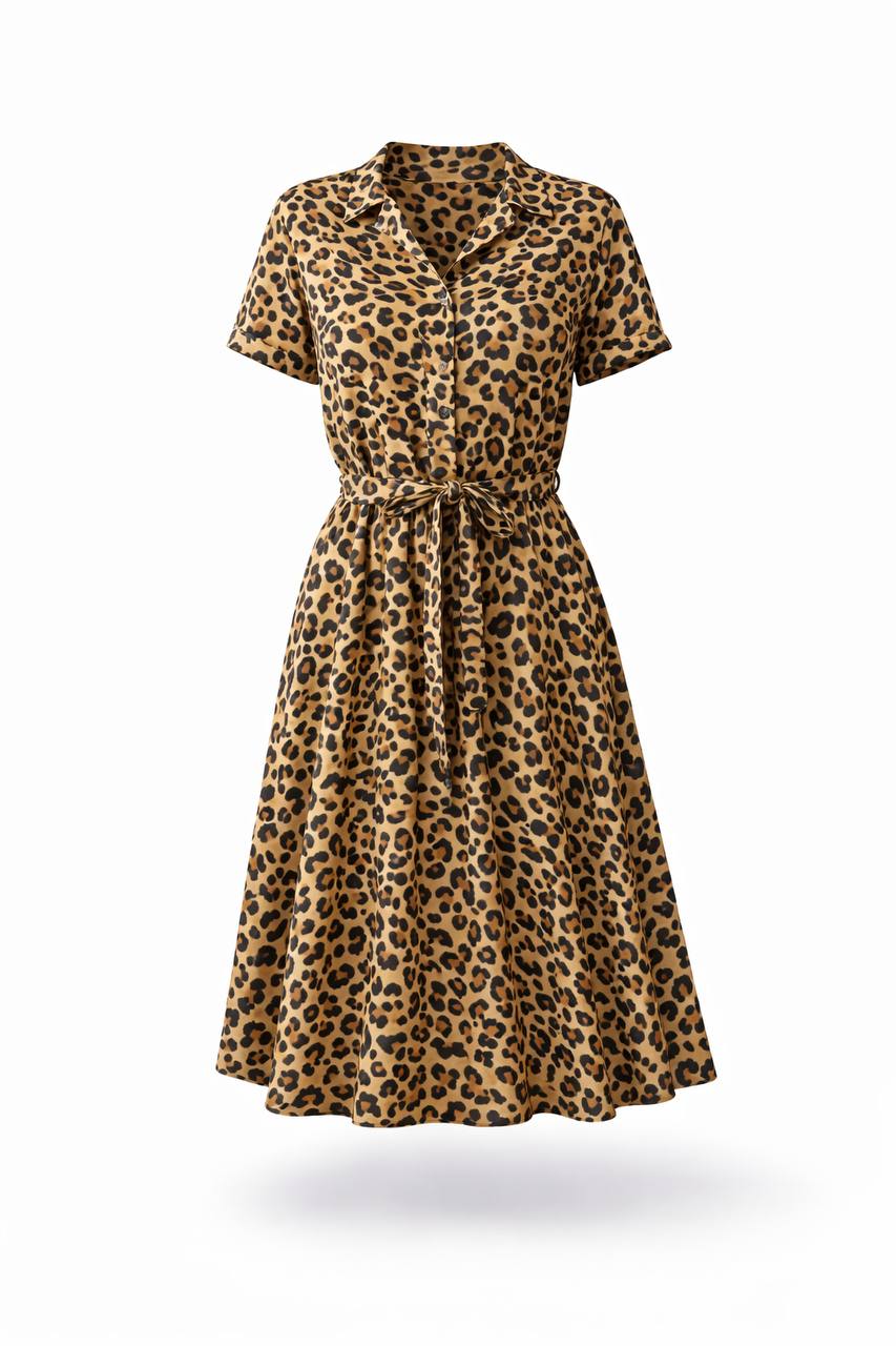 Vintage Waisted Dress