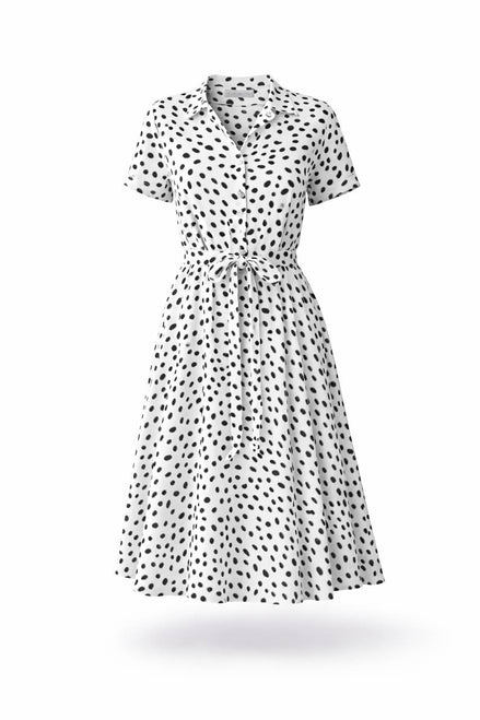 Vintage Waisted Dress