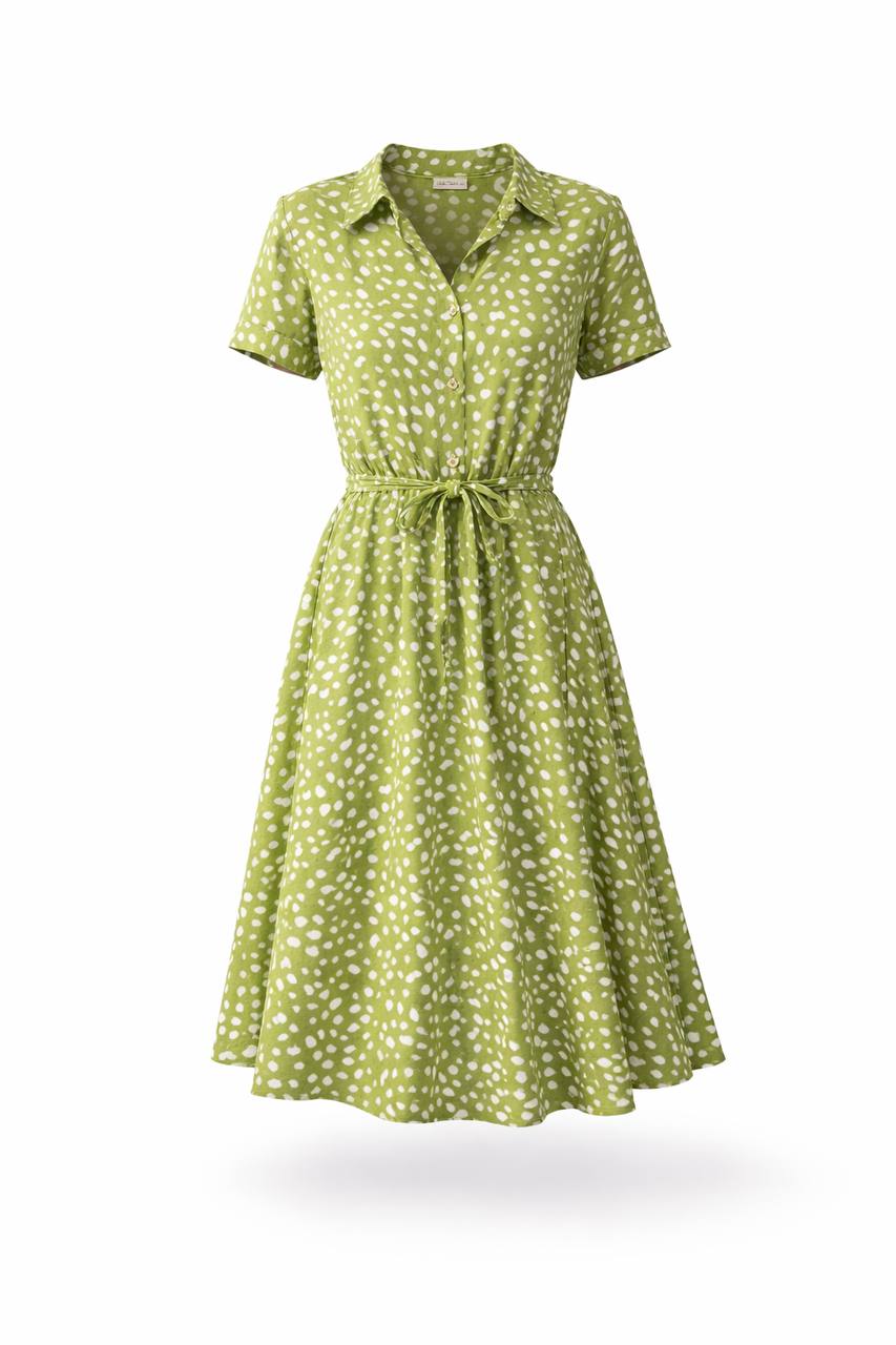 Vintage Waisted Dress