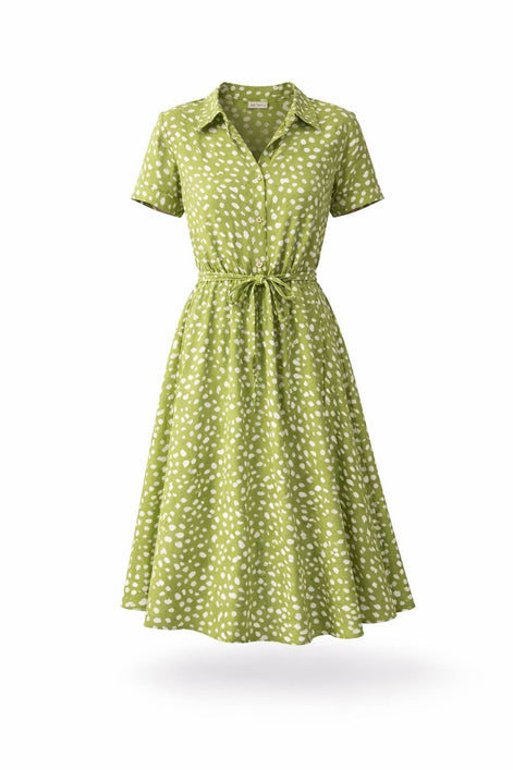 Vintage Waisted Dress