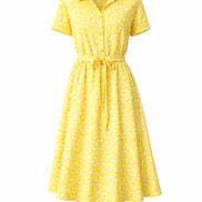 Vintage Waisted Dress