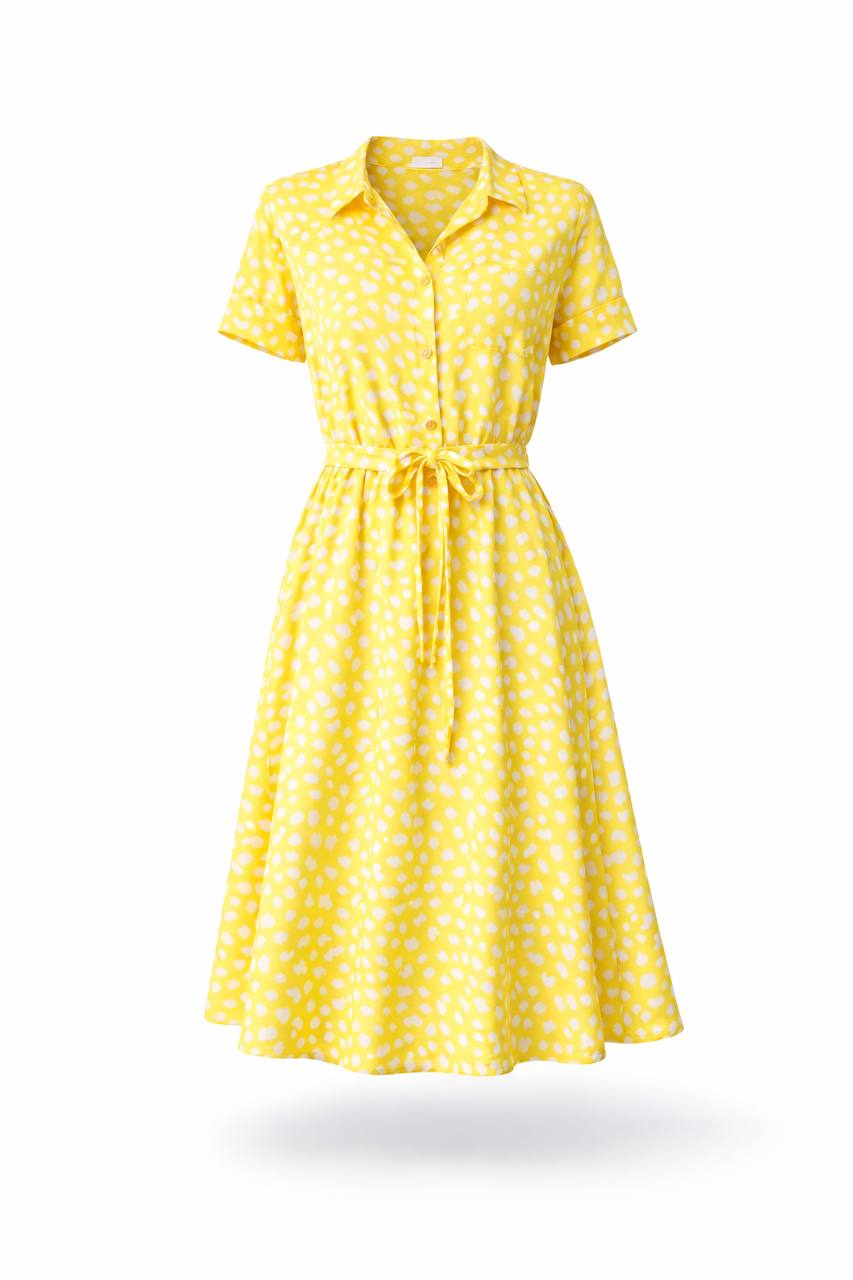 Vintage Waisted Dress