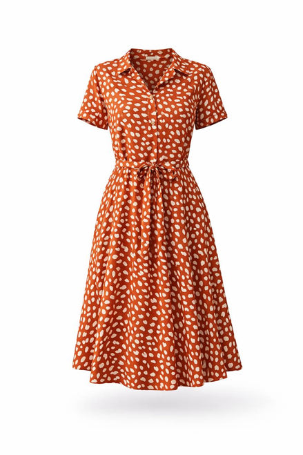 Vintage Waisted Dress