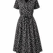 Vintage Waisted Dress