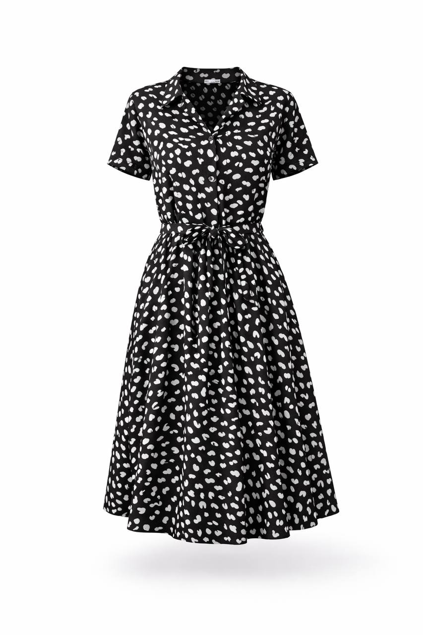 Vintage Waisted Dress
