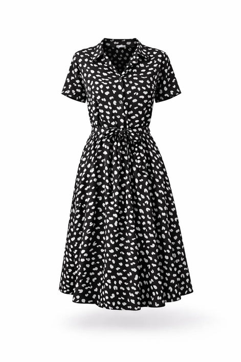 Vintage Waisted Dress