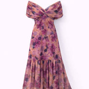 Bloom Off-Shoulder Floral Dress