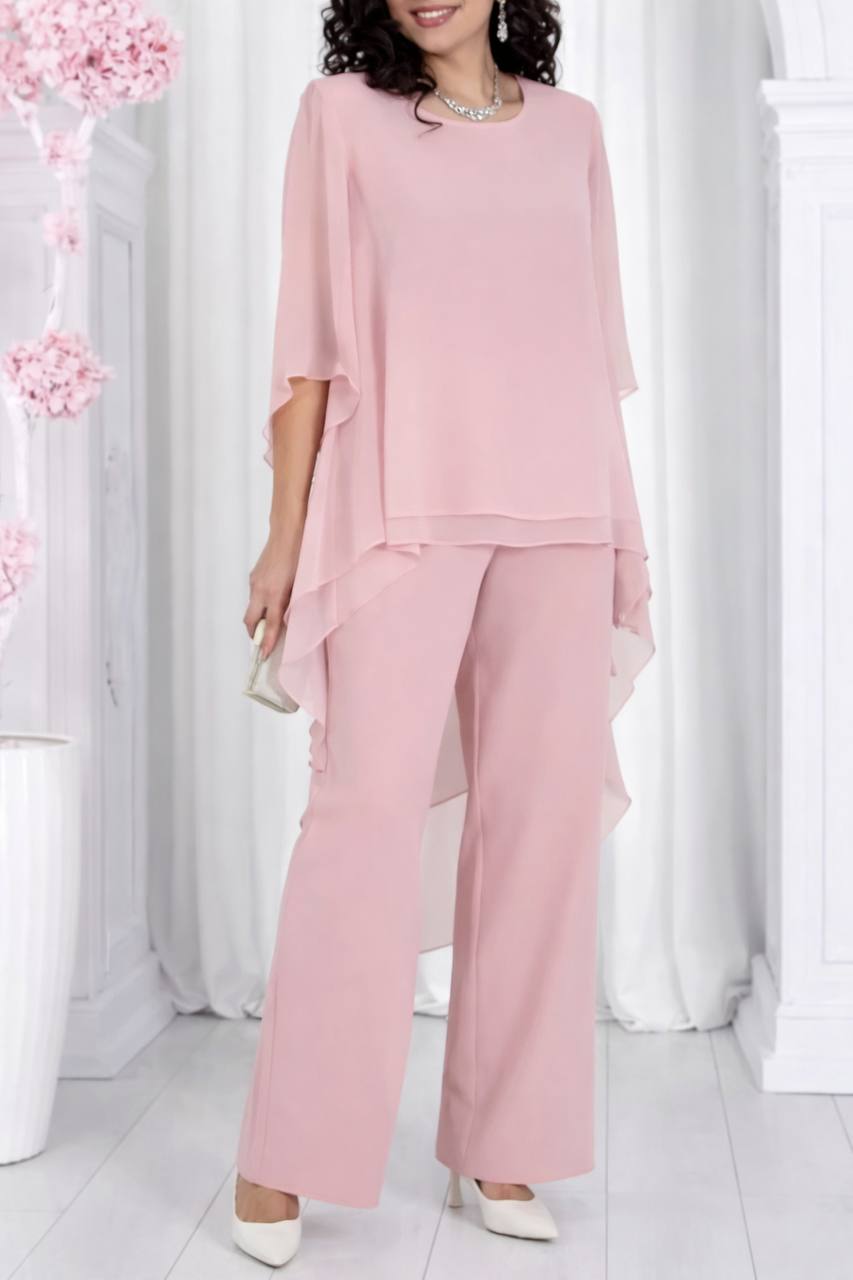 Chiffon Two-Piece Set