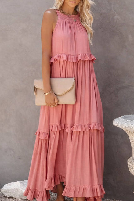 Ruffle Maxi Dress