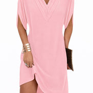 Flowy V-Neck Mini Dress