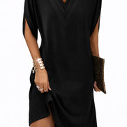 Flowy V-Neck Mini Dress