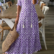Romantic Boho Floral Dress
