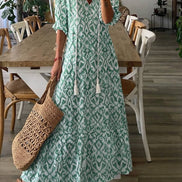 Romantic Boho Floral Dress