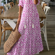 Romantic Boho Floral Dress