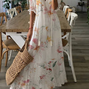 Floral Boho Maxi Dress