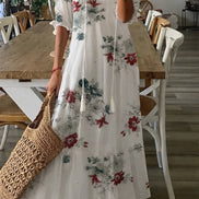 Floral Boho Maxi Dress