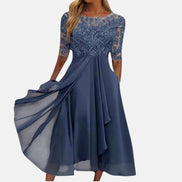 Rhonda Elegant Lace Dress
