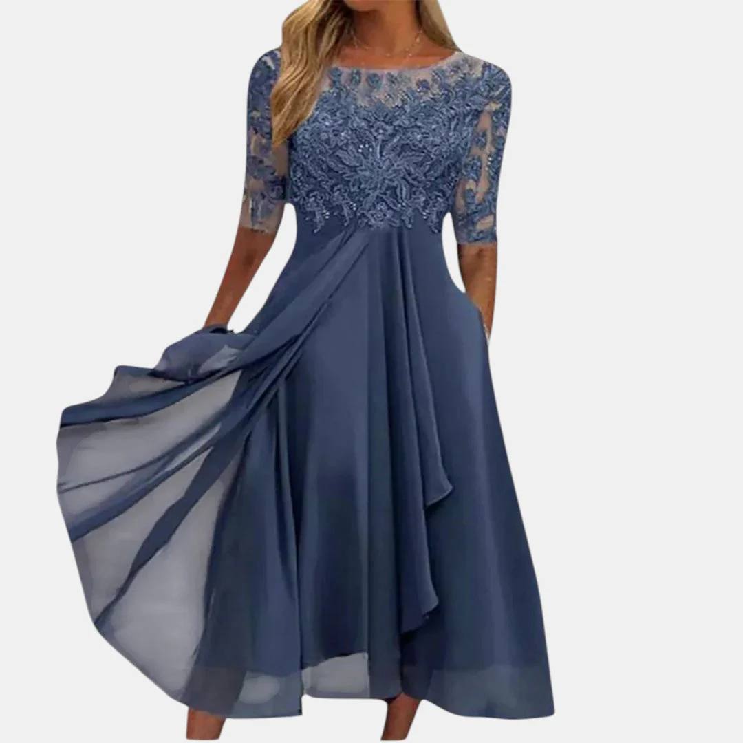 Rhonda Elegant Lace Dress