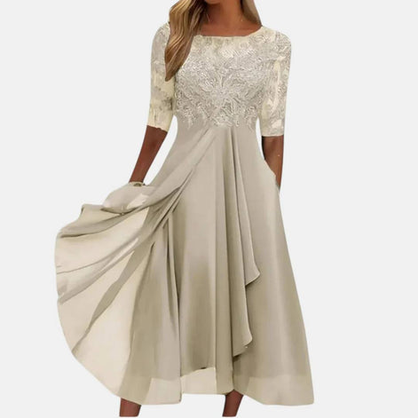 Rhonda Elegant Lace Dress