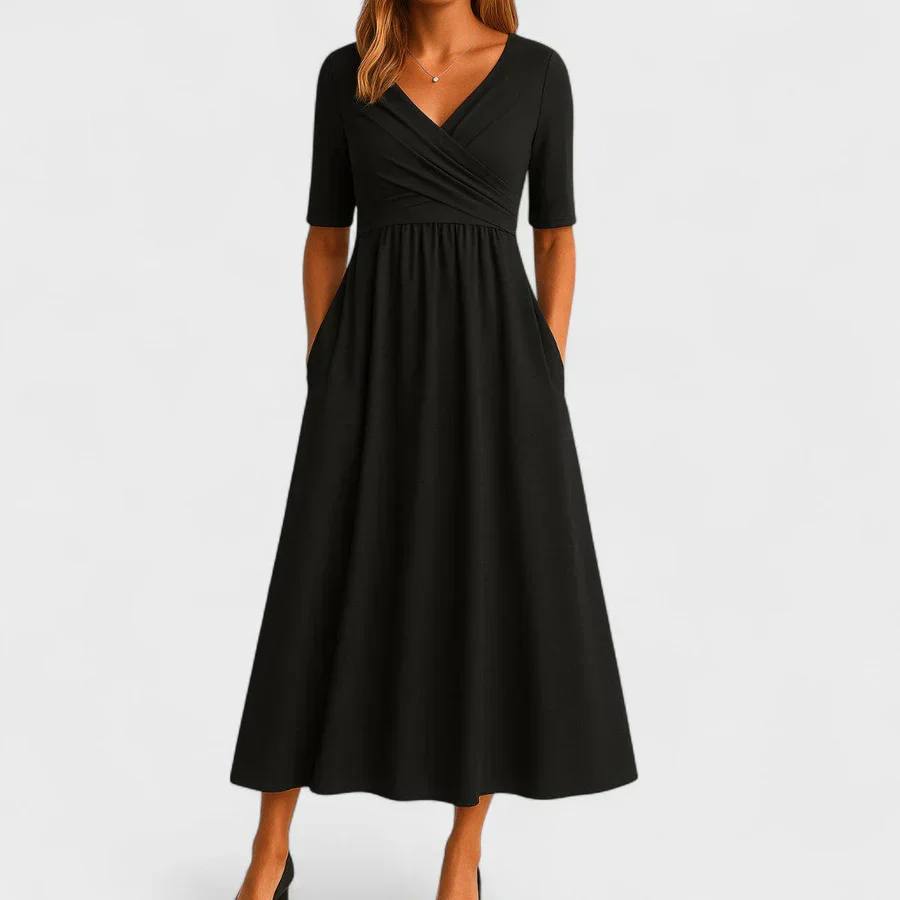 Phoebe Elegant Midi Dress