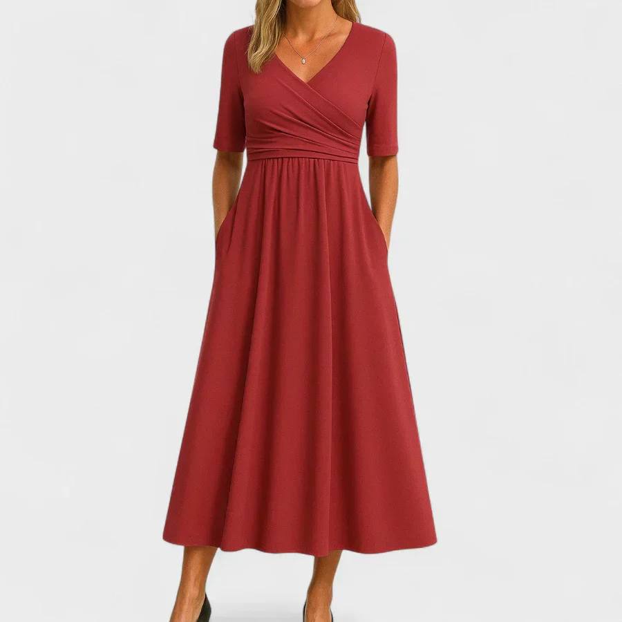Phoebe Elegant Midi Dress