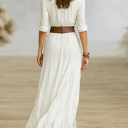Marie Long-Sleeve Maxi Dress
