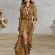 Marie Long-Sleeve Maxi Dress