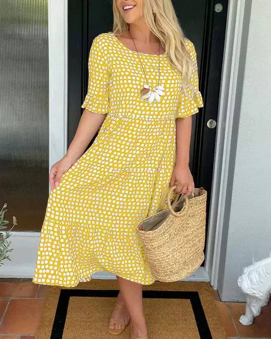 Iris Sable Midi Dress